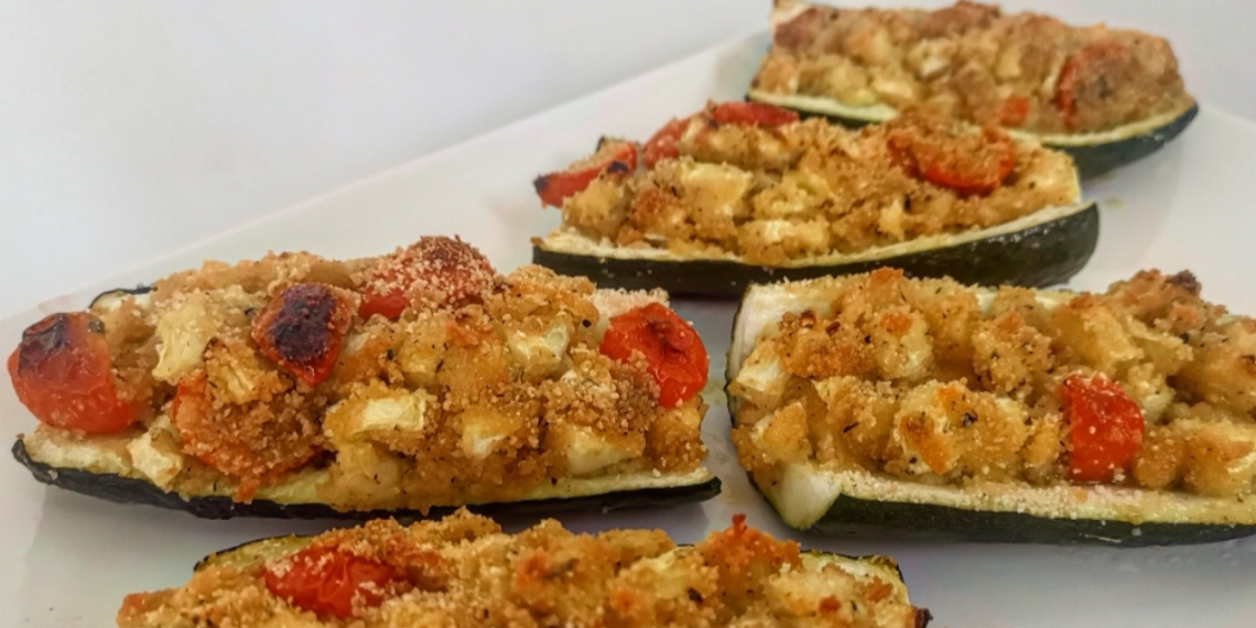 ZUCCHINE VEGANE RIPIENE, RICETTA - Le Creazioni Vegane Di Arianna